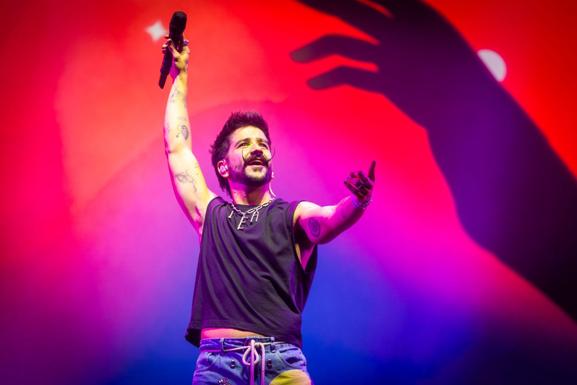 El Roig Arena de Valencia vibra con Camilo