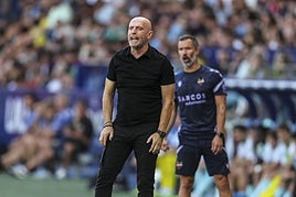 Julián Calero, en el Ciutat de València.