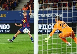 Fermin bate a Agirrezabala en el Johan Cruyff.