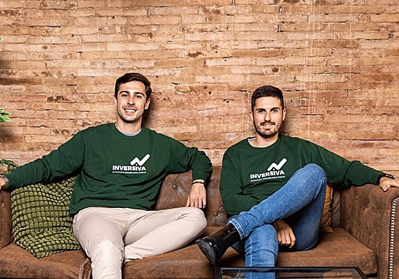 Juan Luis Cruz y David García, fundadores de Inversiva.