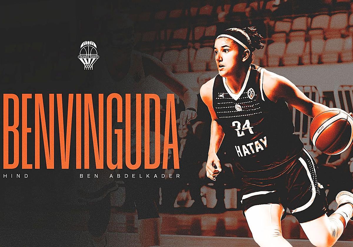 La jugadora belga Hind Ben Abdelkader se incorpora temporalmente a Valencia Basket