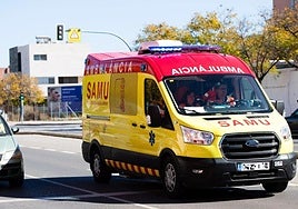 Ambulancia del SAMU, en imagen de archivo.