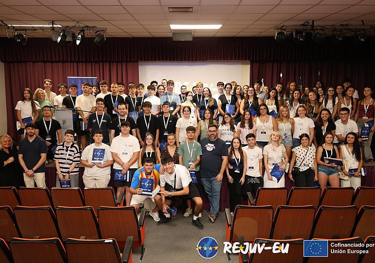 Jóvenes de Bétera que han participado en el programa.
