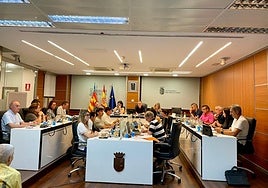 Pleno del Ayuntamiento de Riba-roja de Túria.