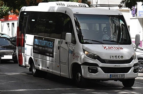Autobús urbano de Xàtiva.