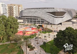 Exterior del Roig Arena.