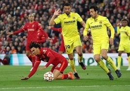 Villarreal - Liverpool, semifinales de la Champions League 21/22.