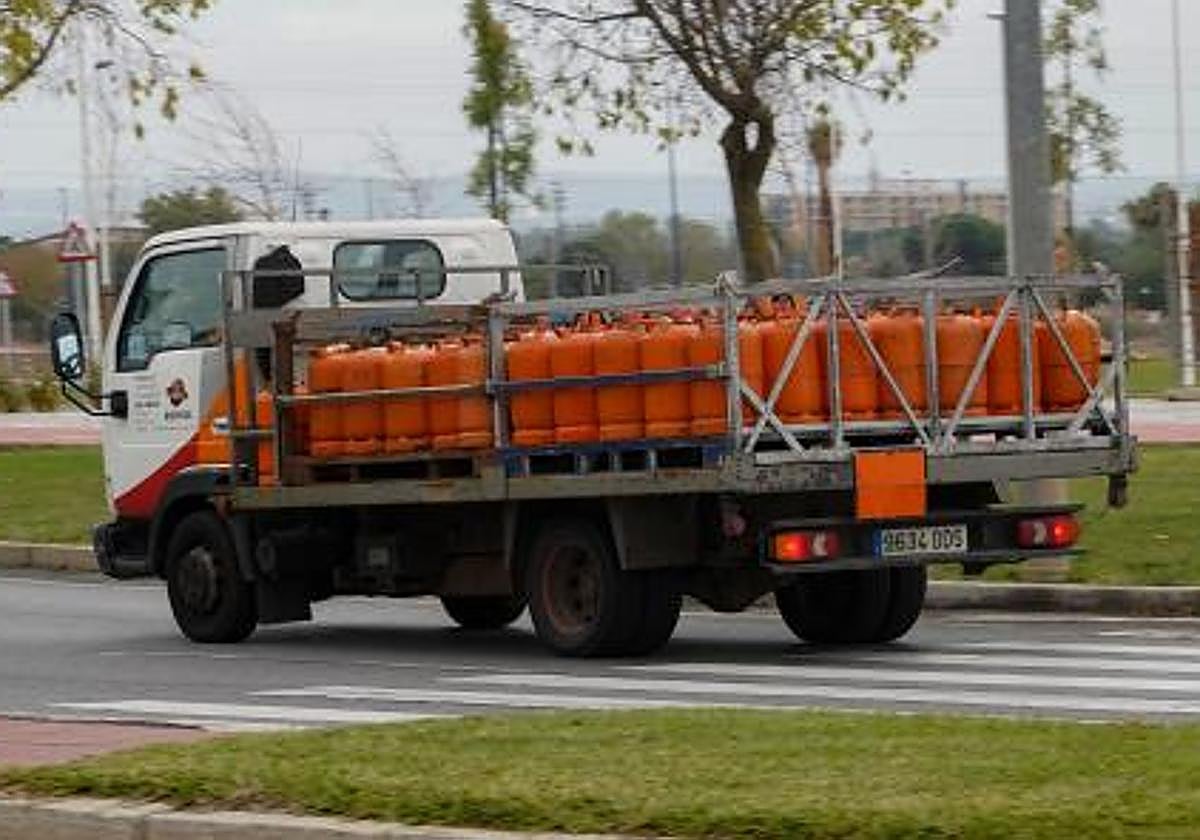 Bombonas de butano, en una imagen de archivo.