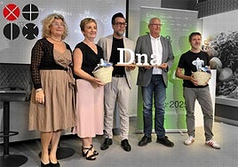 Un momento de la presentación del Dénia en Valencia.
