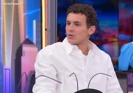 Arón Piper, en su visita de este lunes a 'El Hormiguero'.