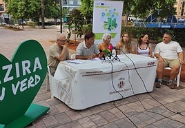 Presentación de la Semana de la Movilidad en Alzira.