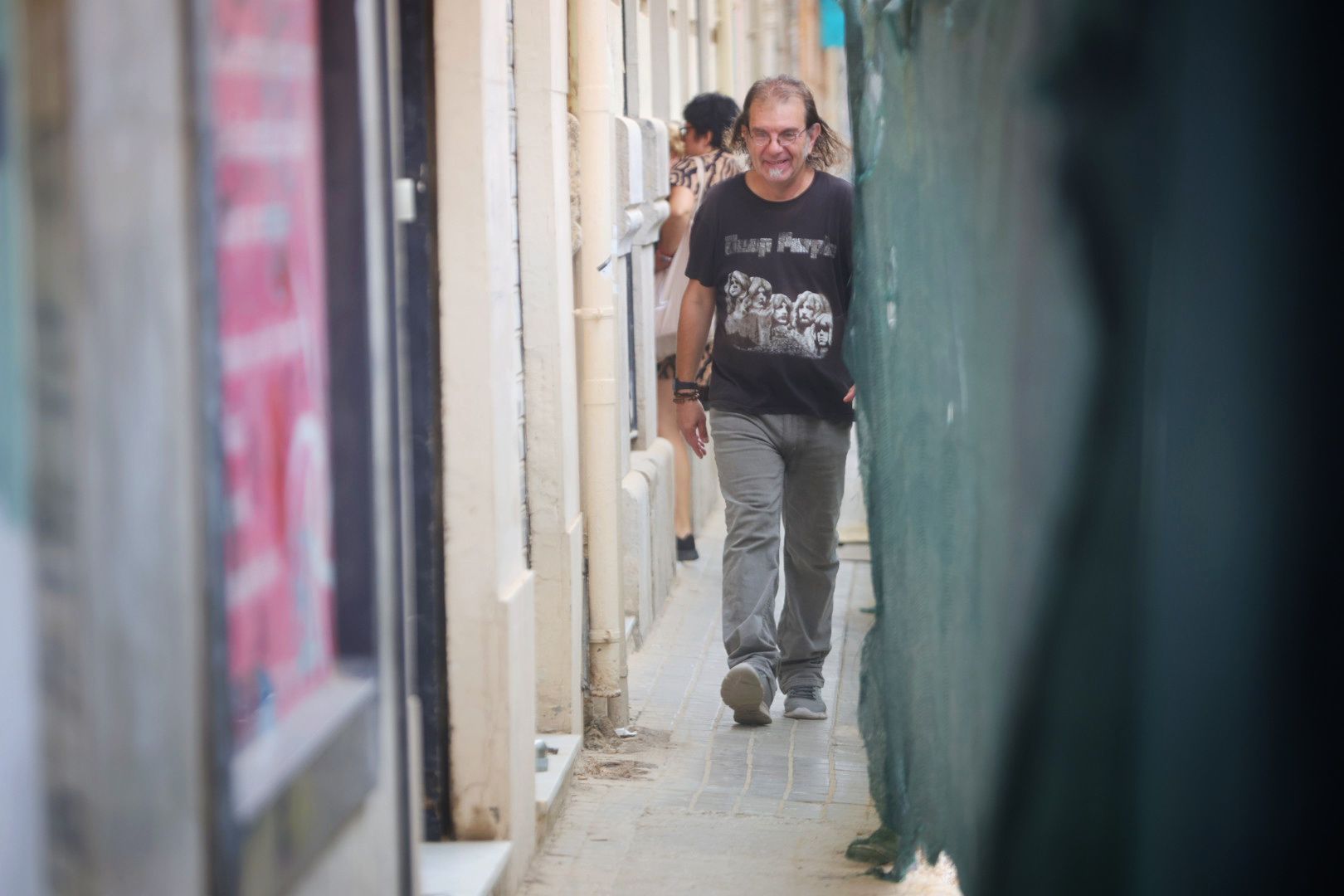 Obras en la calle Alicante de Valencia