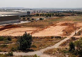 Vista aérea del entorno de Loriguilla.
