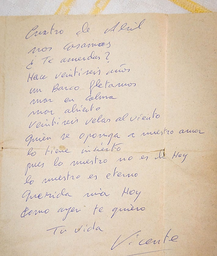 Imagen secundaria 2 - Vicente, Paquita no te olvida: la esquela que se publica cada 13 de septiembre, 24 años después