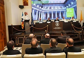 Un momento de la apertura de curso.