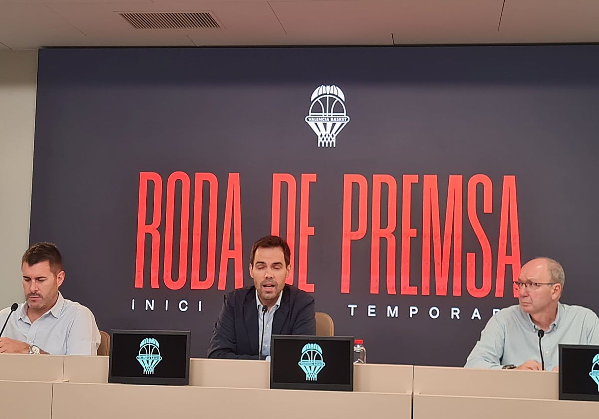Enric Carbonell, en la presentación de la temporada.