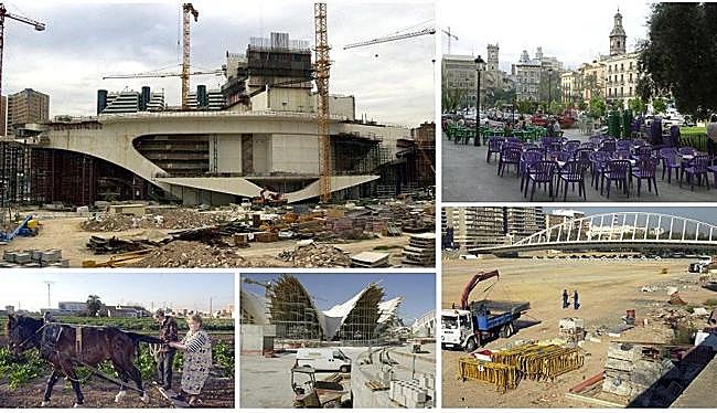 Valencia hace un cuarto de siglo.