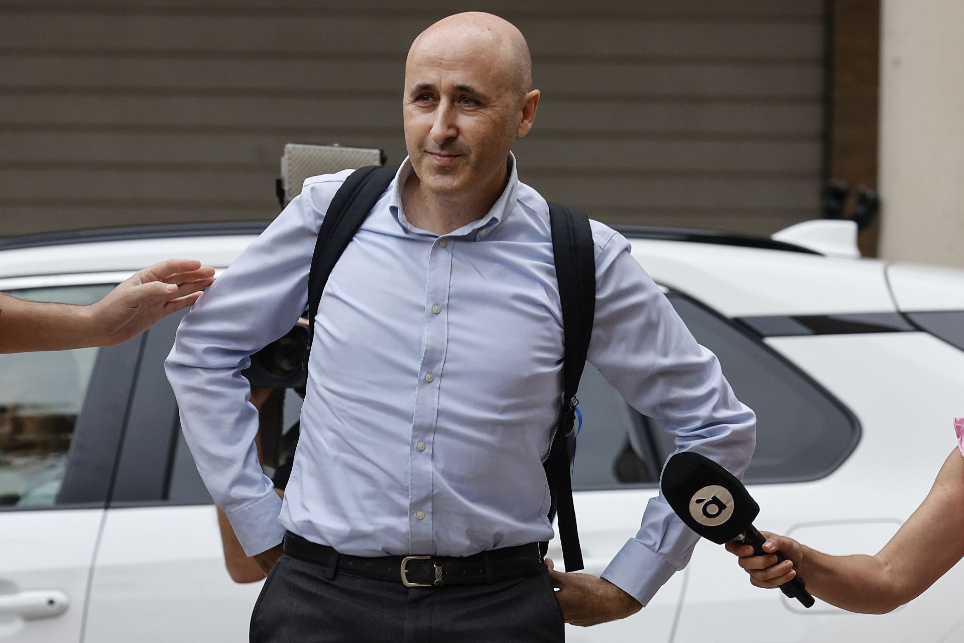 FOTOS | El presidente de la CHJ ante la jueza de la dana