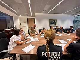 Reunión en Carlet.