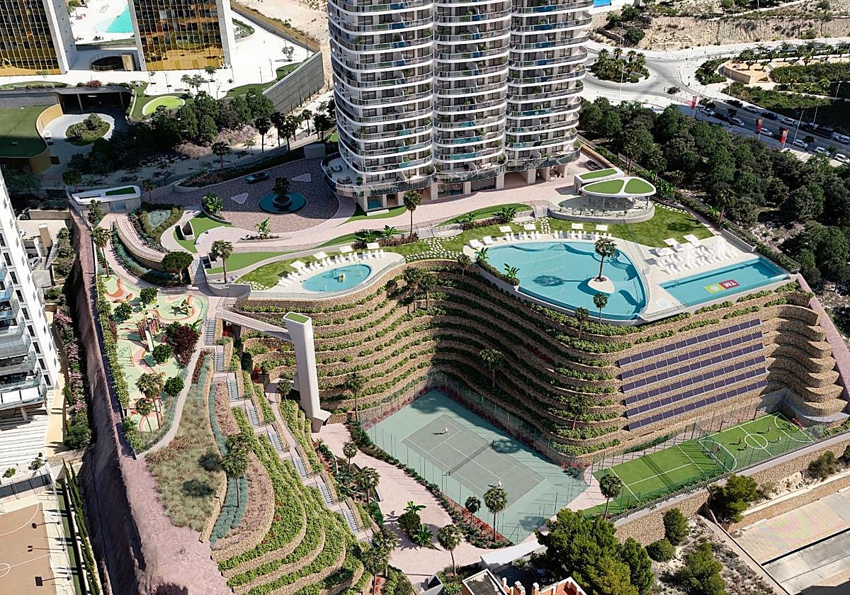 Así será el rascacielos residencial más alto de Europa ubicado en la Comunitat