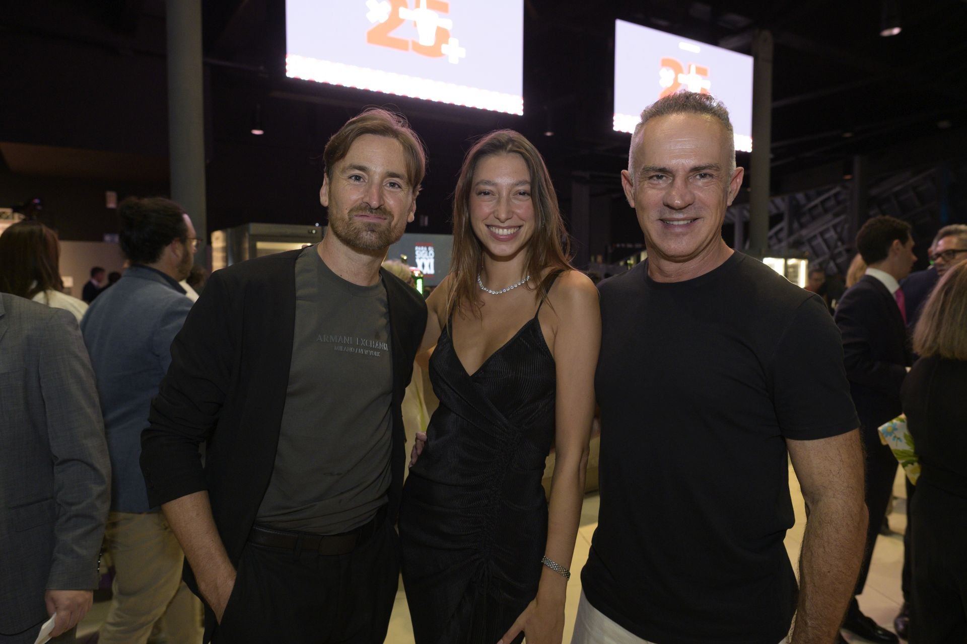 Alfonso Calza, Paula de León y Ramón Esteve.
