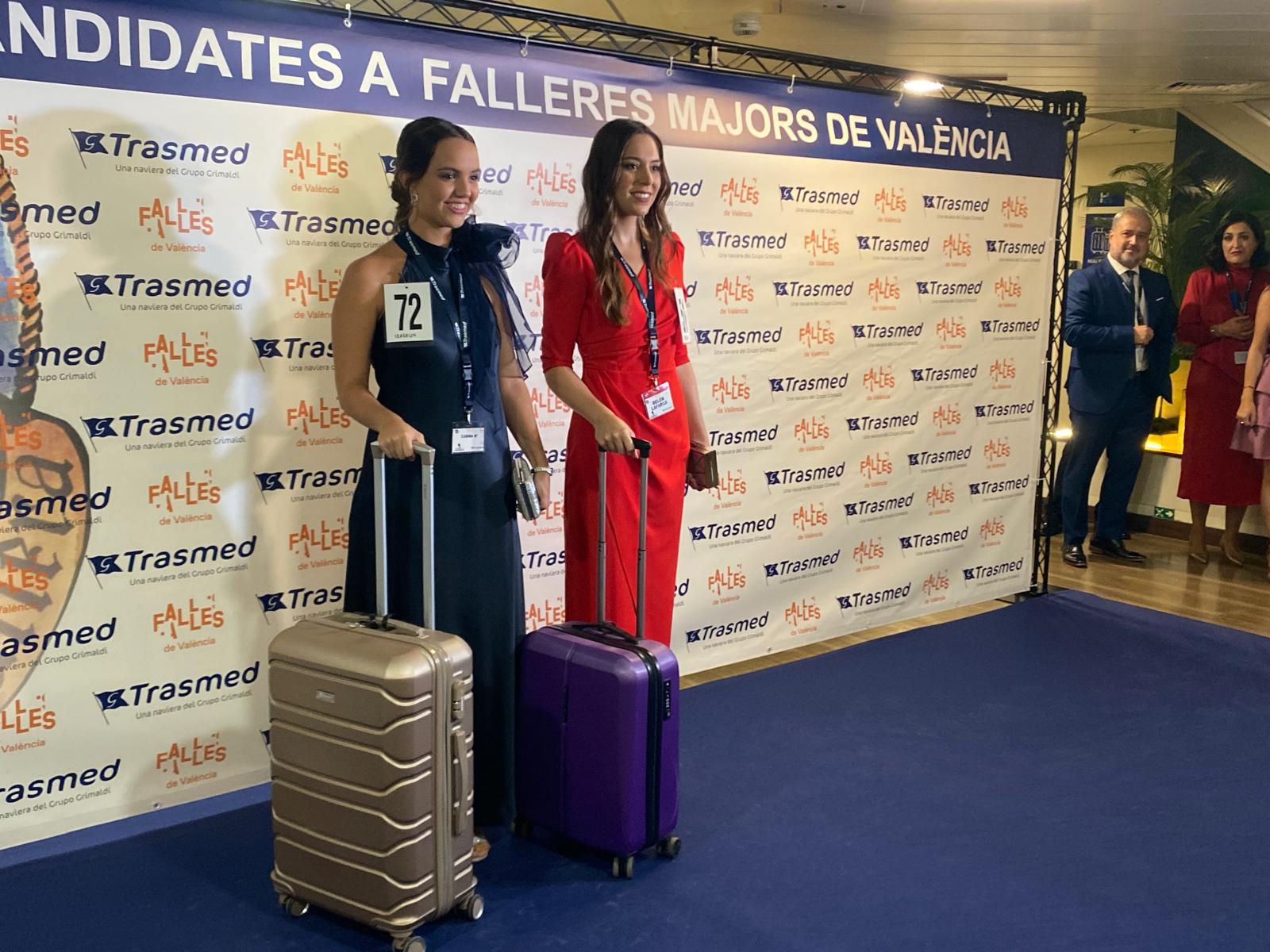 FOTOS | Las candidatas a fallera mayor de Valencia 2025 ponen rumbo a Mallorca