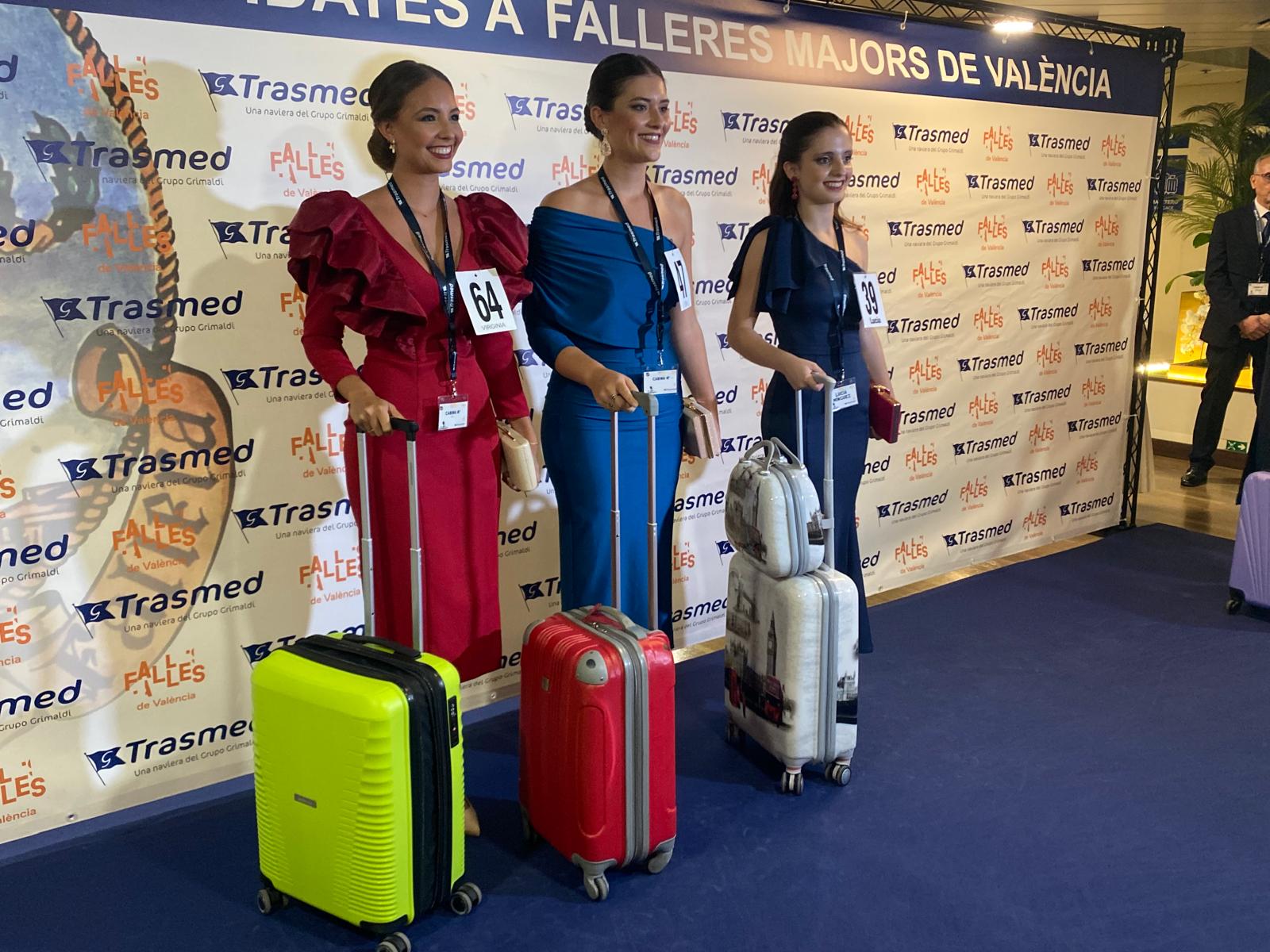 FOTOS | Las candidatas a fallera mayor de Valencia 2025 ponen rumbo a Mallorca