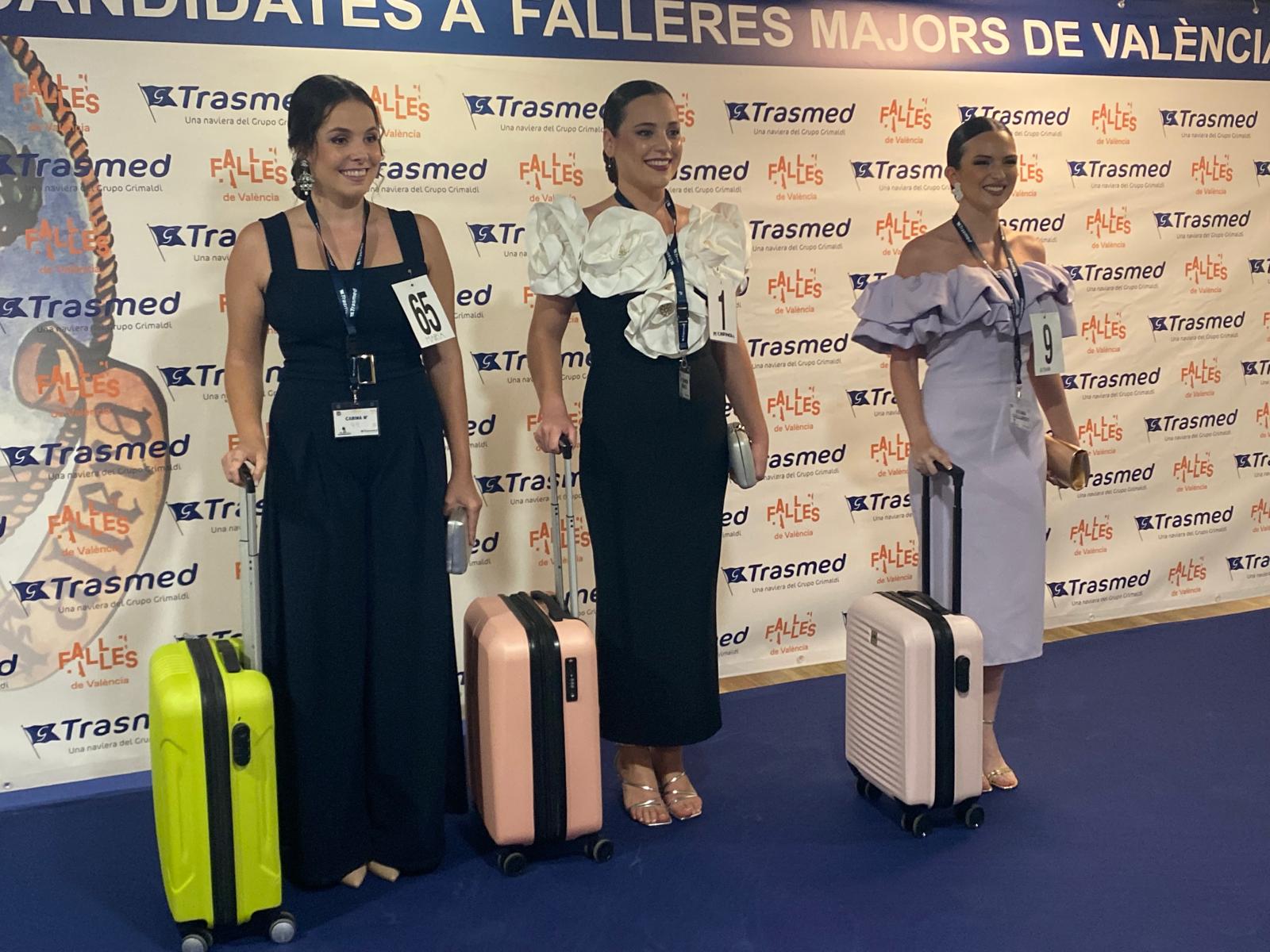 FOTOS | Las candidatas a fallera mayor de Valencia 2025 ponen rumbo a Mallorca