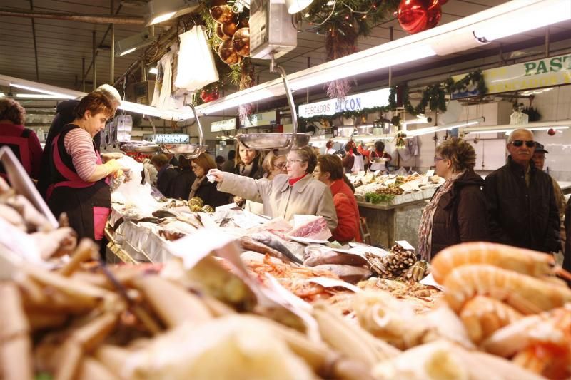 Mercado central de Castellón en una imagen de archivo.