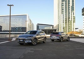 Modelos de BYD, en una imagen de archivo.