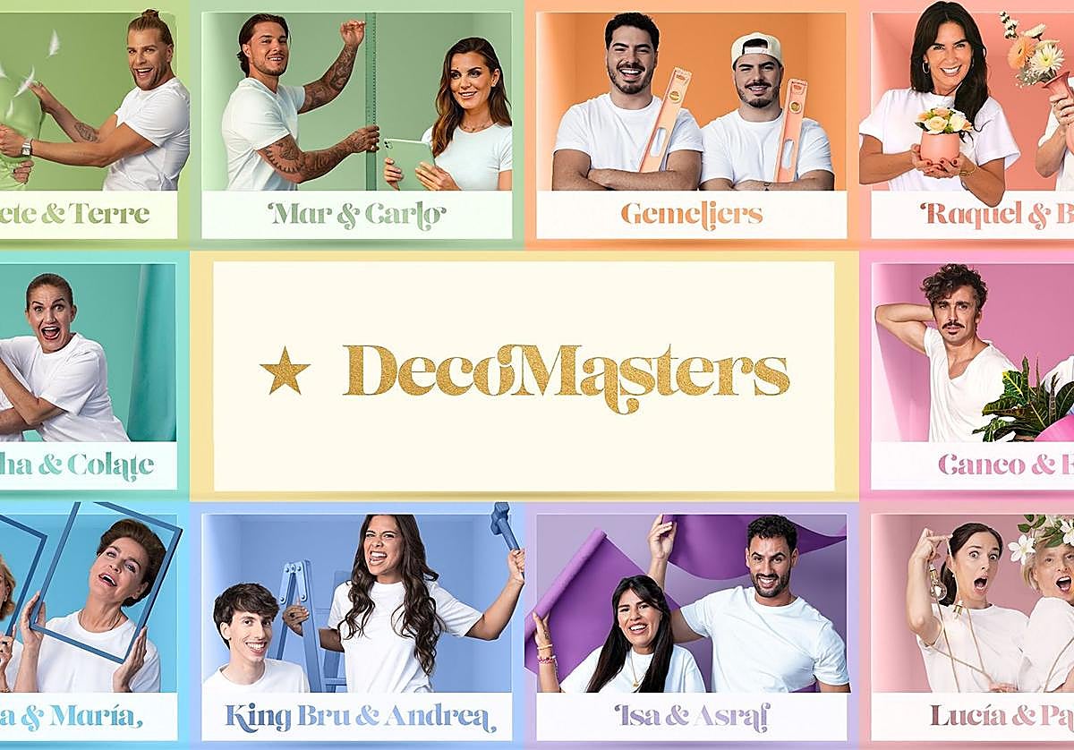 Parejas confirmadas 'Decomasters'.