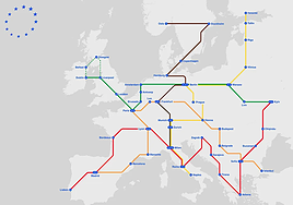 Adiós a los vuelos en Europa: así será el 'metro' europeo que conectará decenas de ciudades