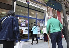 Jugadores de Loterías y Apuestas del Estado, imagen de archivo.