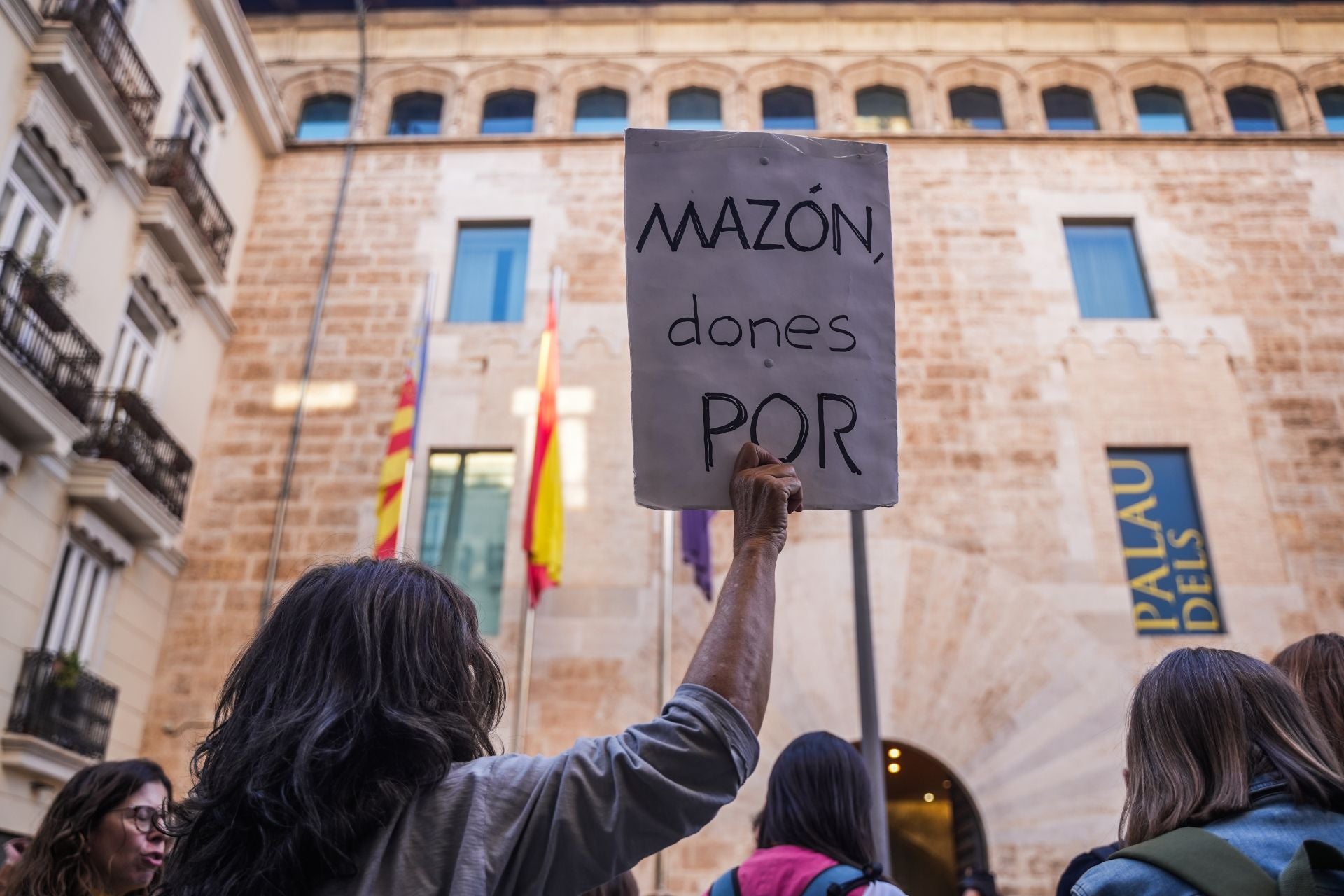 Las víctimas vuelven a pedir la dimisión de Mazón a las puertas de Les Corts