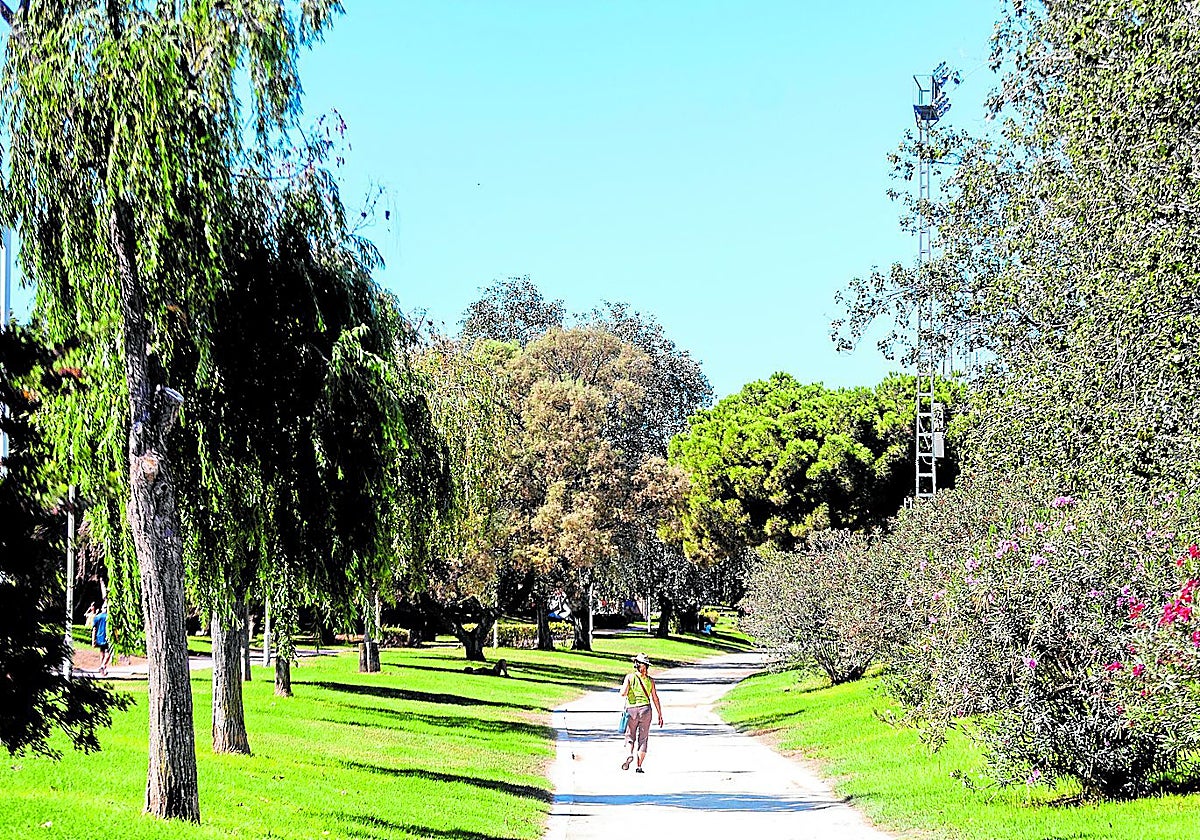 El Jardín del Turia, cuyo sistema de riego fue víctima de un ciberataque.