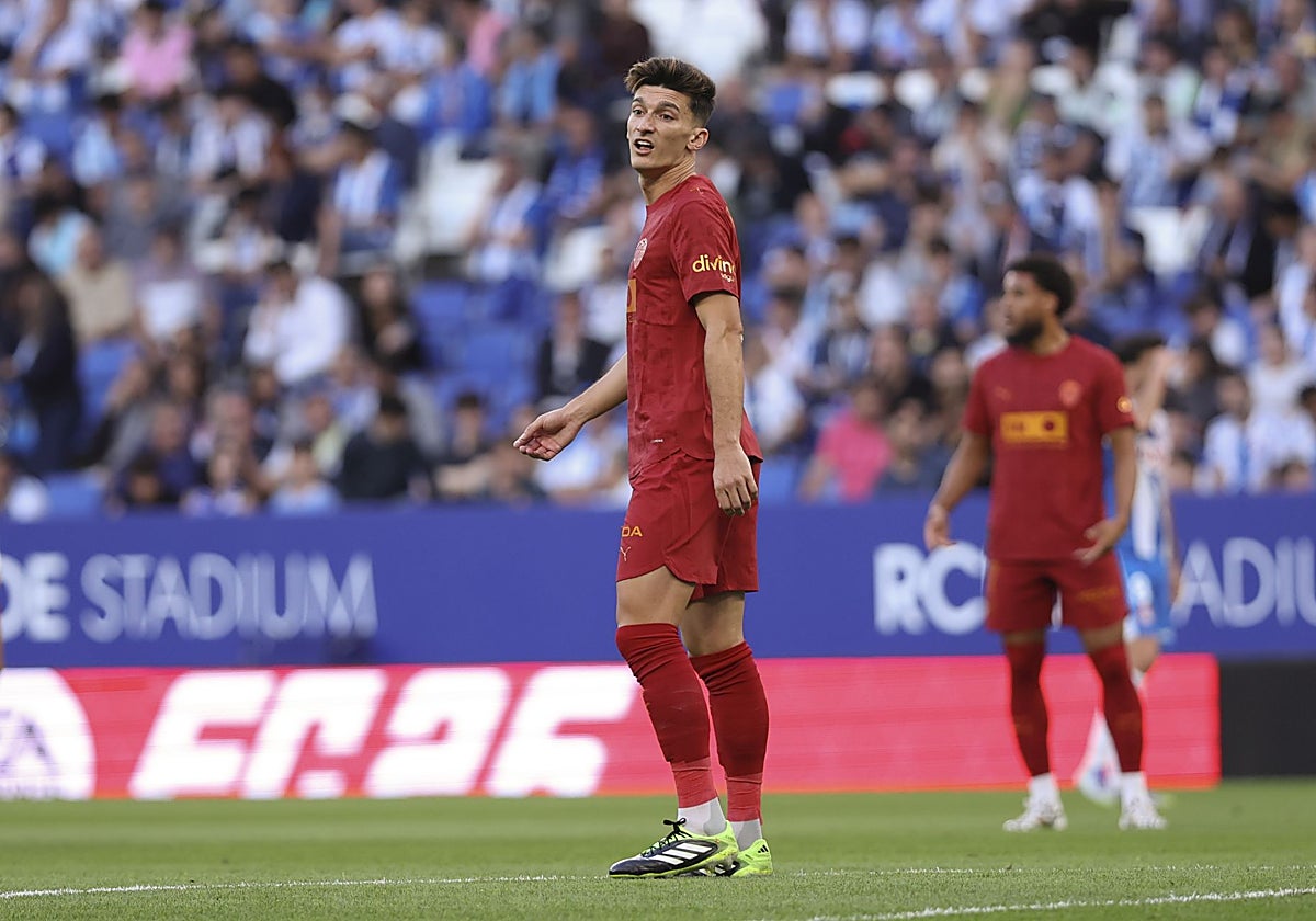 Pepelu, en el partido entre Espanyol y Valencia.