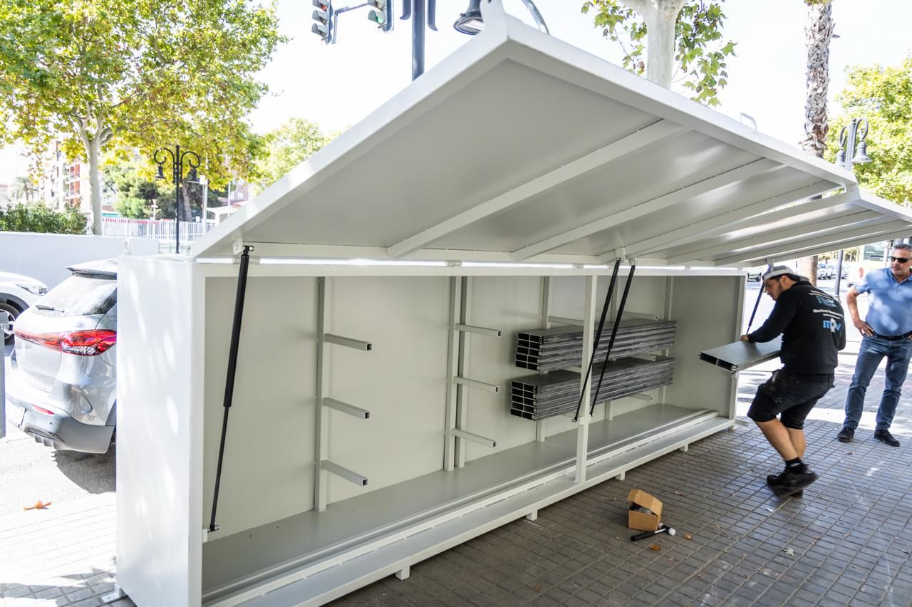 Aldaia prueba las nuevas compuertas contra los desbordamientos de la Saleta