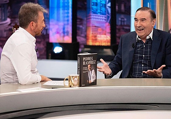 Pedro J. Ramírez este martes en 'El Hormiguero'.