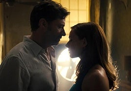Hugh Jackman y Rebecca Ferguson