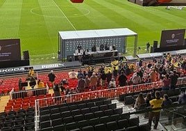 Junta General Ordinaria de Accionistas del Valencia en 2024.