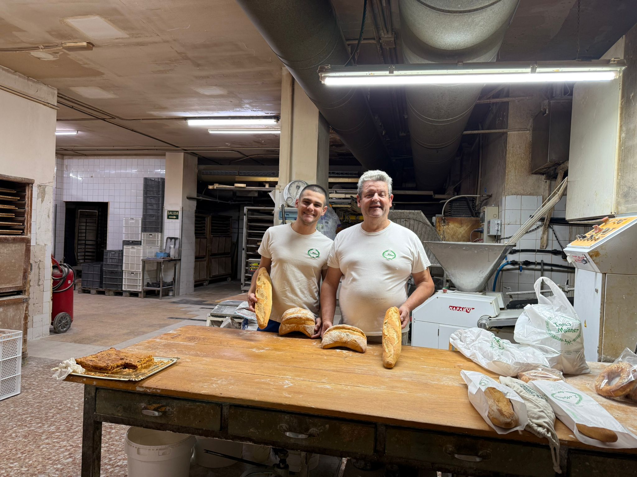 Imagen - Arturo Serrano Moliner, con su padre.