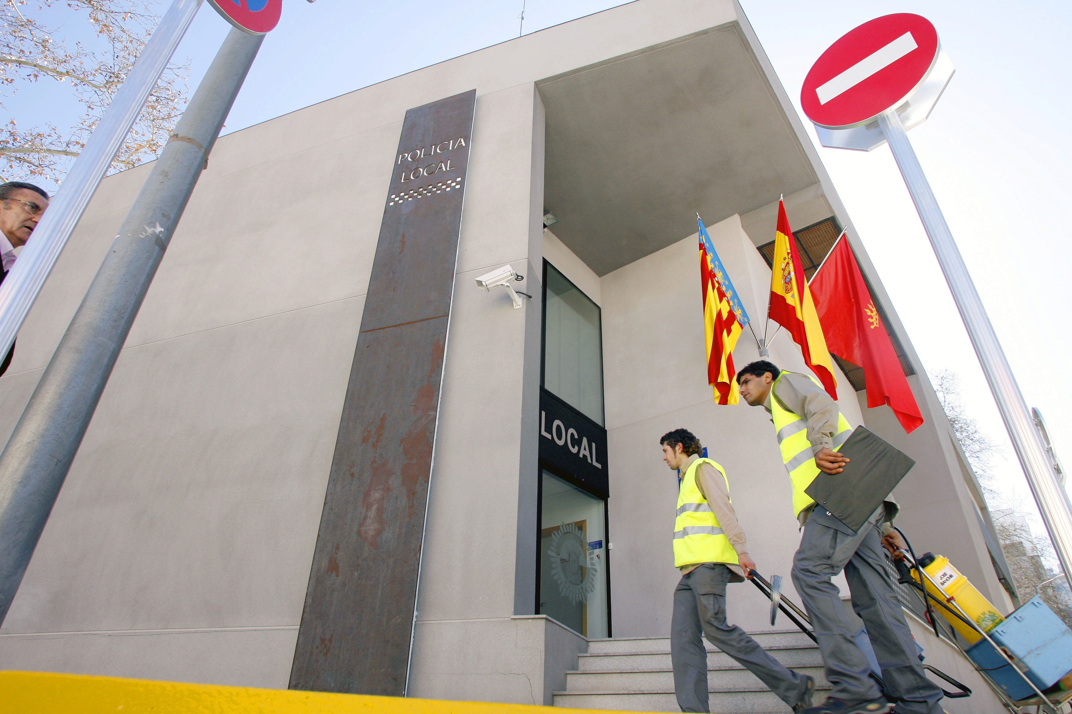 Instalaciones de la Policía Local de Xàtiva.