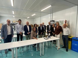 Acto de donación del material en Catarroja.