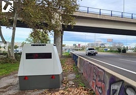 Radar remolque en carreteras españolas.