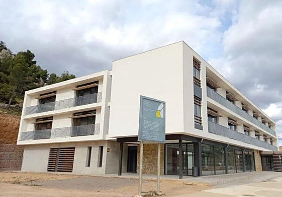 Residencia de Alpuente, en una imagen de 2024.