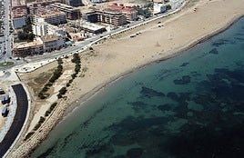 Vista aérea de la zona del Raset conocida como Tamarindos.