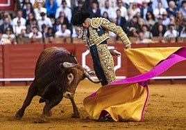 Talavante, en Sevilla.