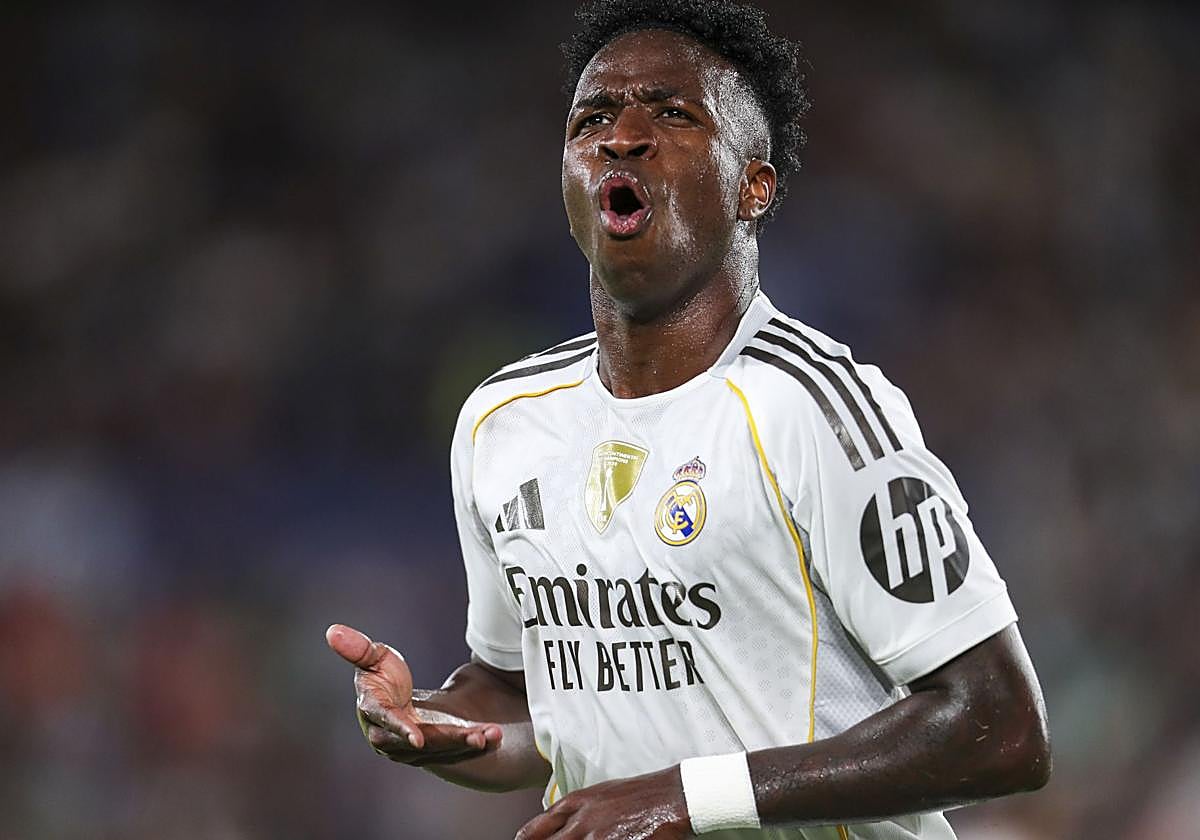 Vinícius, en el Ciutat de València.