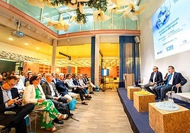 Un momento de la jornada en Las Naves.