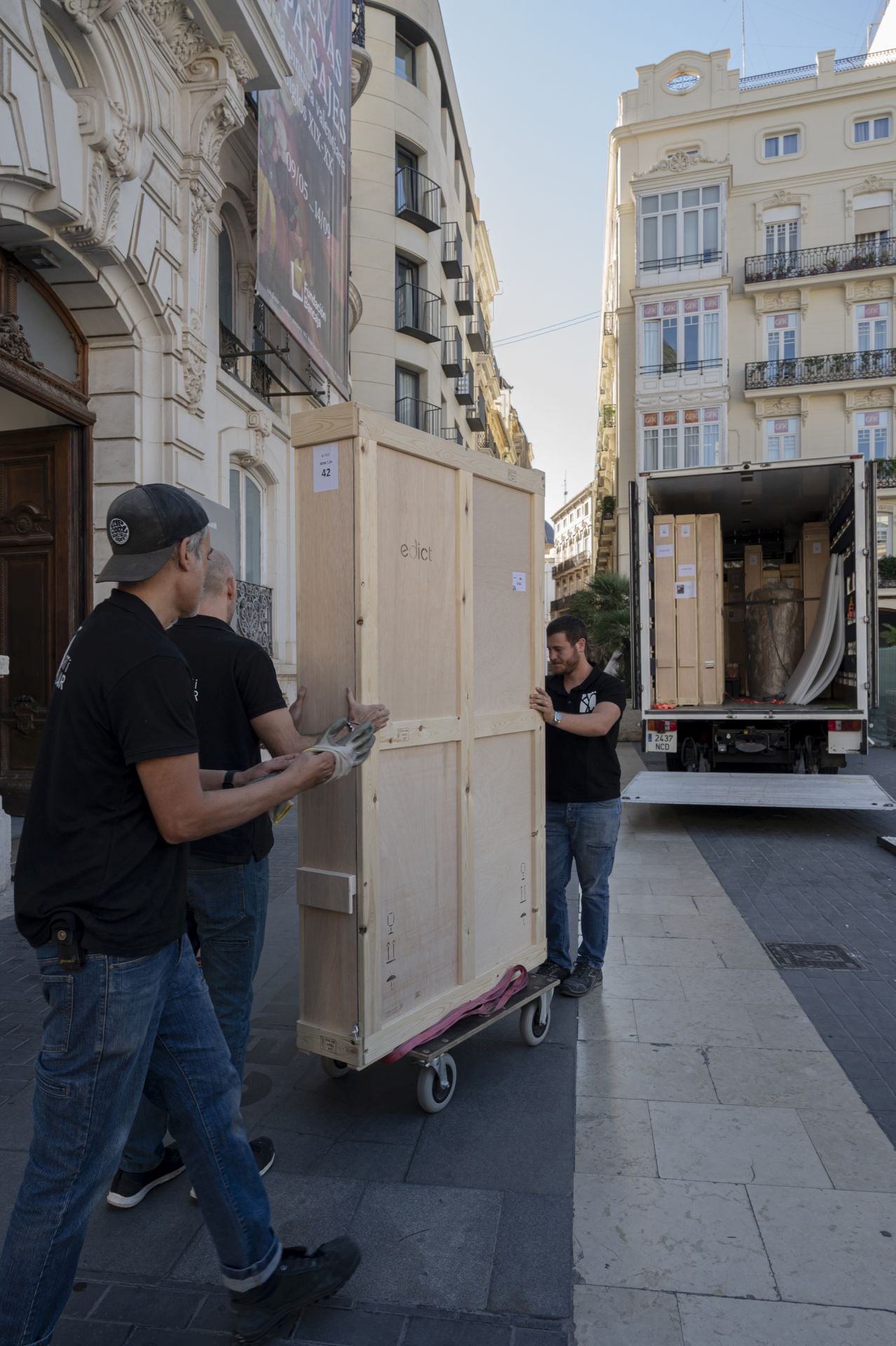 FOTOS | &#039;Operación Sorolla&#039;, de Madrid a Valencia: cómo se muda un museo